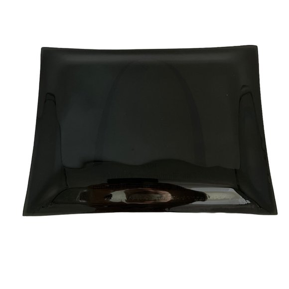 1972 Smoked Glass Trinket Dish 75th Anniversary Congress American Optometric - Picture 5 of 5